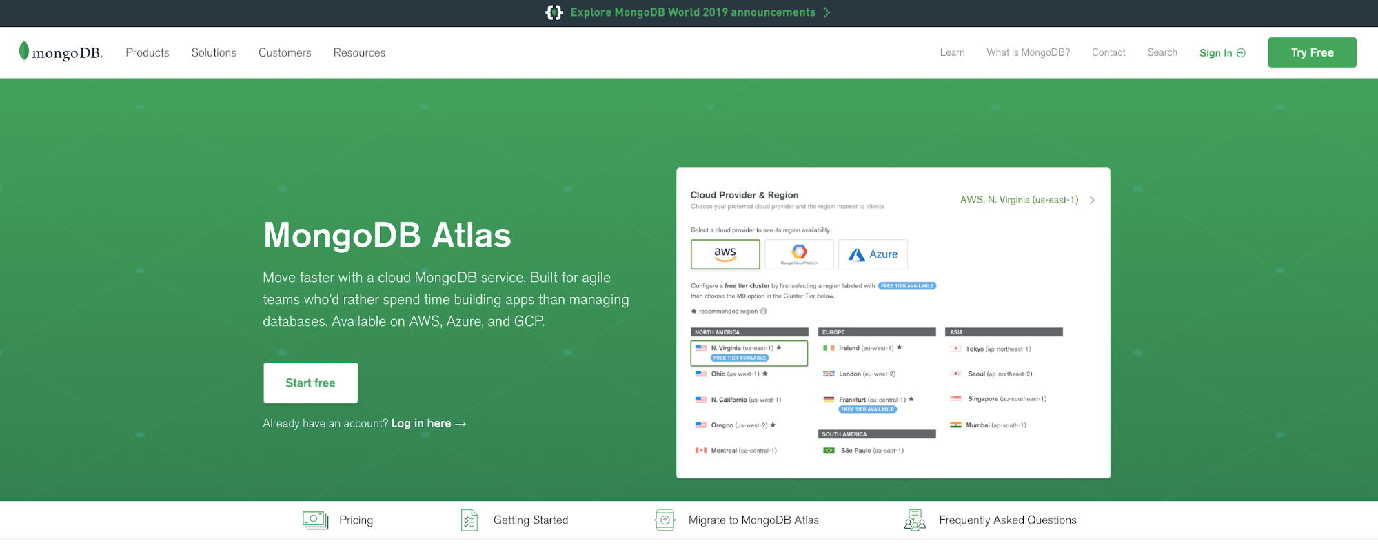 MongoDB Atlas