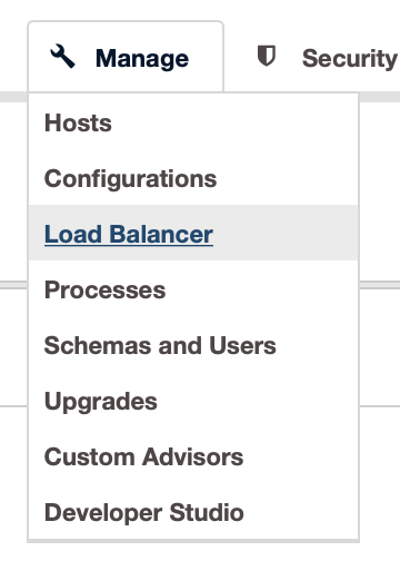 Add a Load Balancer - ClusterControl