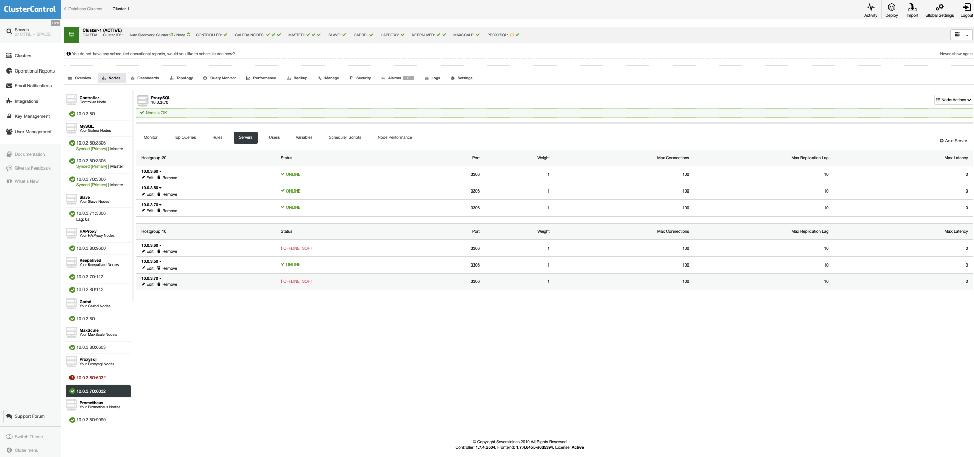  ProxySQL Load Balancing