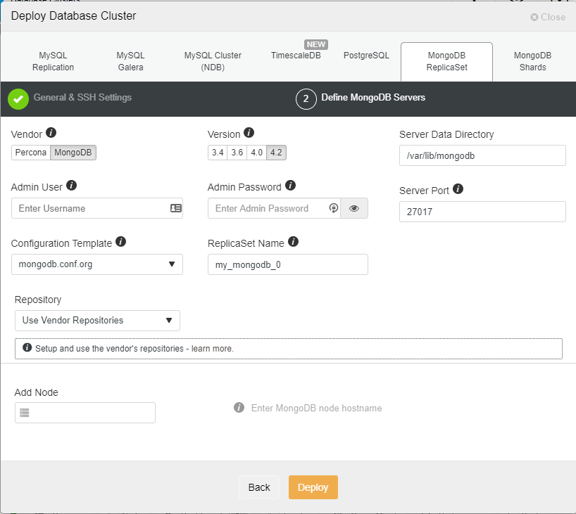 MongoDB GUI - ClusterControl