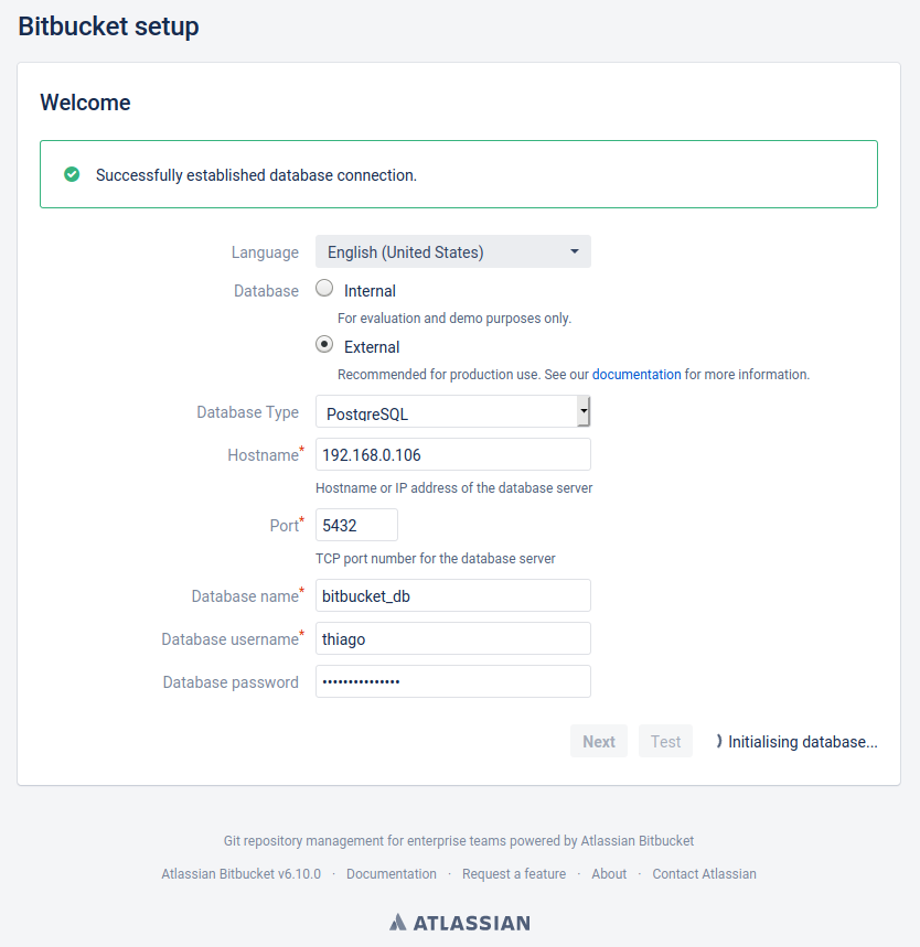 4.3. Data Source configuration.