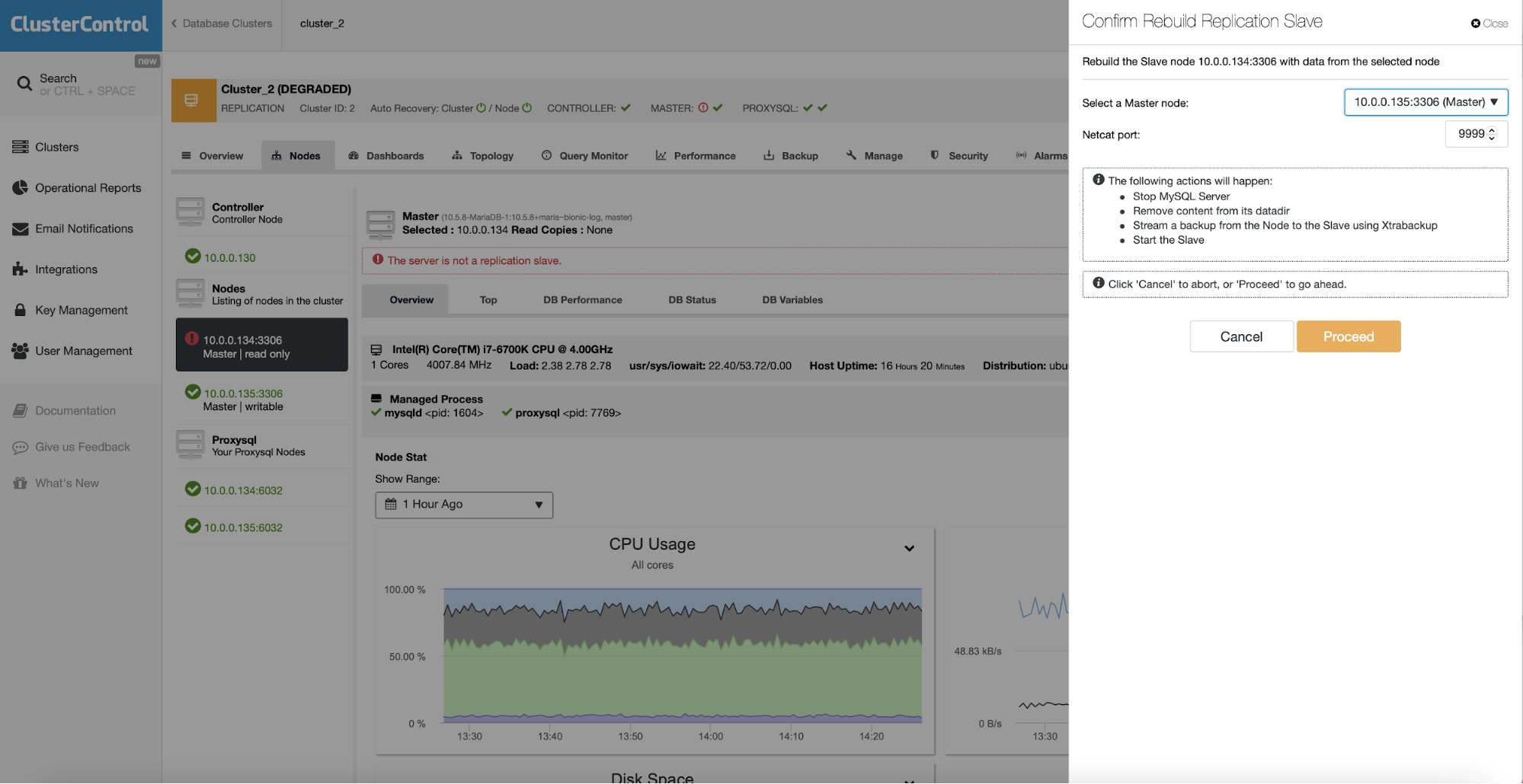 How to Monitor Your Databases with ClusterControl and Opsgenie