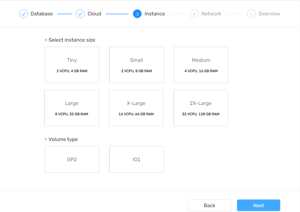 Choosing an Instance Size