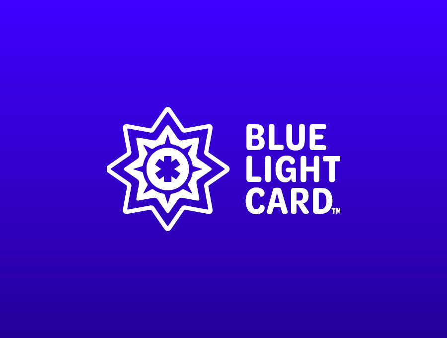 Blue Light Card